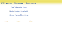 Desktop Screenshot of freie-volksmission.ch
